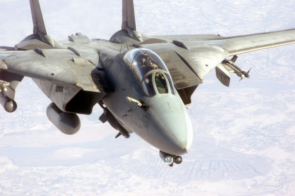 Ever wonder how much it is to use an F-14 in a movie? For every hour of flight, it cost them 10,000.