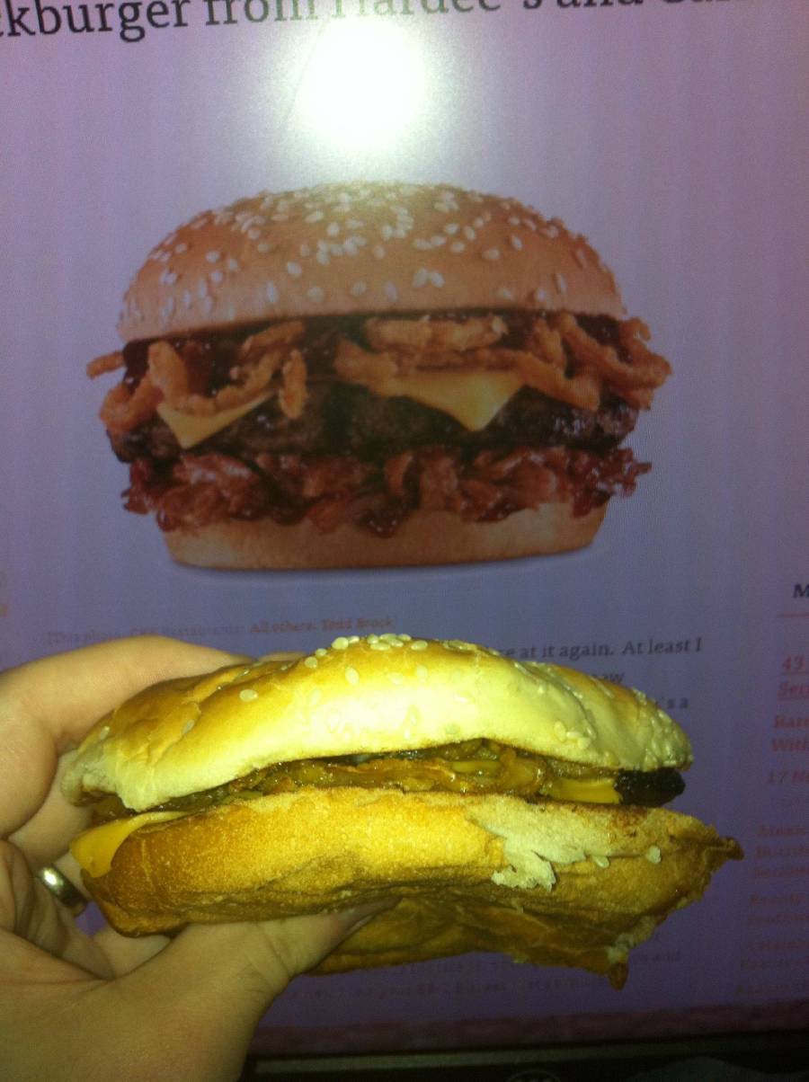 Carl's Jr. Western Bacon Burger