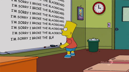 26 of the Best Chalkboard Gags from 'The Simpsons'