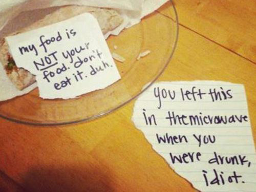 20 Of The Most Intensely Passive Aggressive Kitchen Notes Ever