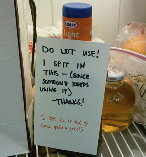 20 Of The Most Intensely Passive Aggressive Kitchen Notes Ever