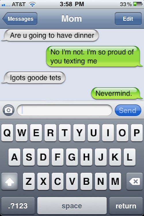 Examples That Prove Parents Shouldn't Text