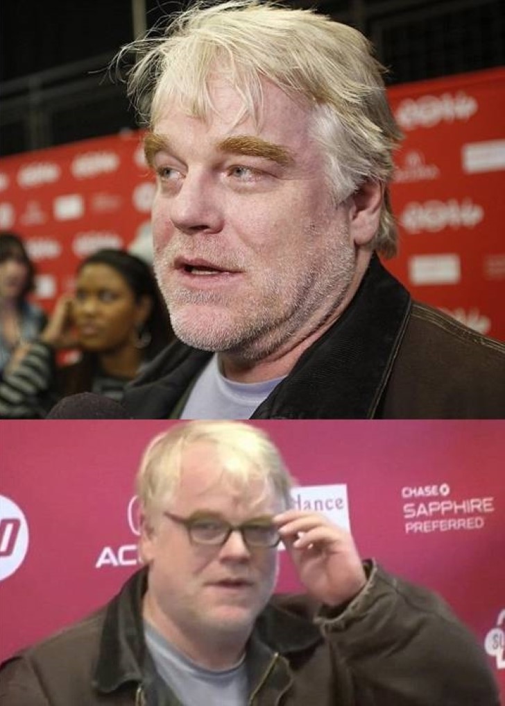 Philip Seymour Hoffman (July 23, 1967 – February 2, 2014) – Hoffman had been in rehab before for his heroin addiction, but when his friend David Katz found him in his bathroom, it was apparent that he had died of a heroin overdose. They found syringes and other paraphernalia around his home.