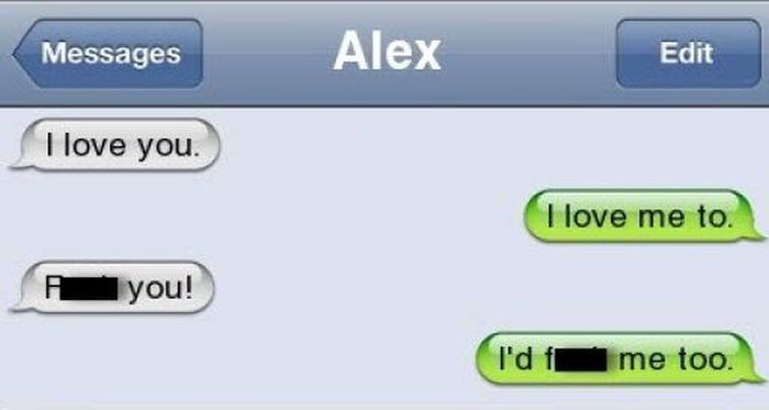 best reply to ex - Messages Alex Edit I love you. Hove me to. you! you! me too.