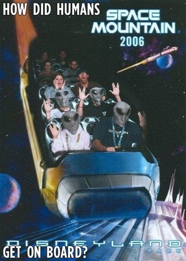 Staged Roller Coaster Photos