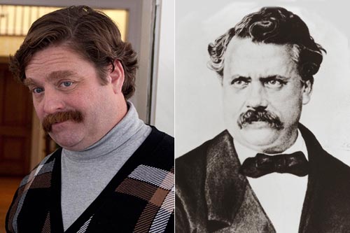 Zach Galifianakis - French fashion designer Louis Vuitton