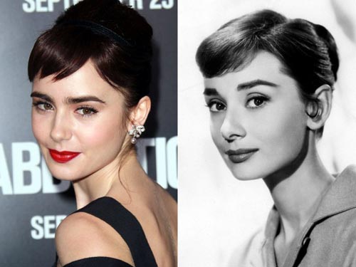 Lily Collins - Audrey Hepburn