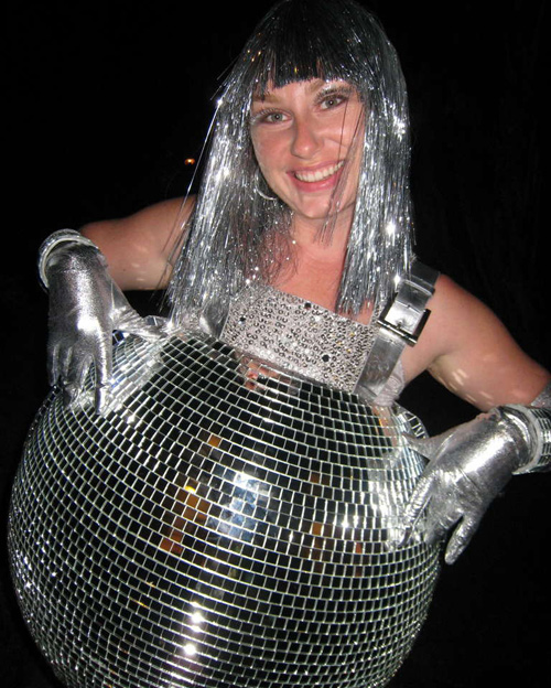 disco ball costume
