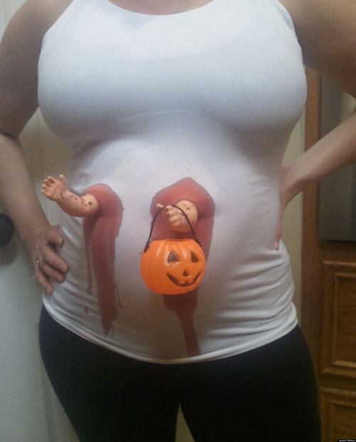pregnant mom halloween costumes