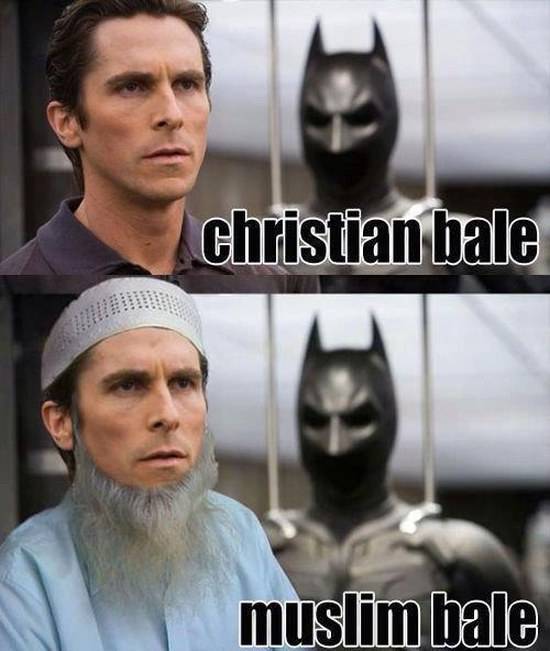 christian bale batman - christian bale muslim bale