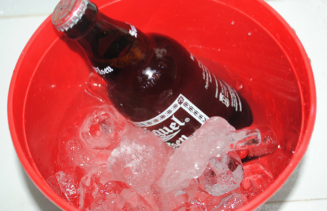 Warm drinks? Salted ice will chill beer in mere minutes!