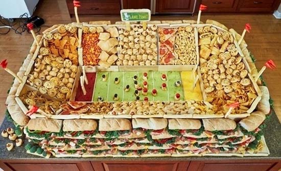 And if you're really looking to impress go all out with the football food stadium.