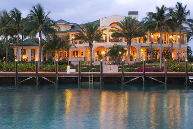 THE BAHAMAS: A beach waterfront home on Paradise Island comes with its own golf course for $22 million.