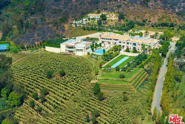 UNITED STATES: The 25 acres estate, ‘Palazzo di Amore,’ in Los Angeles that has its own wine producing vineyard is on sale for $195 million.