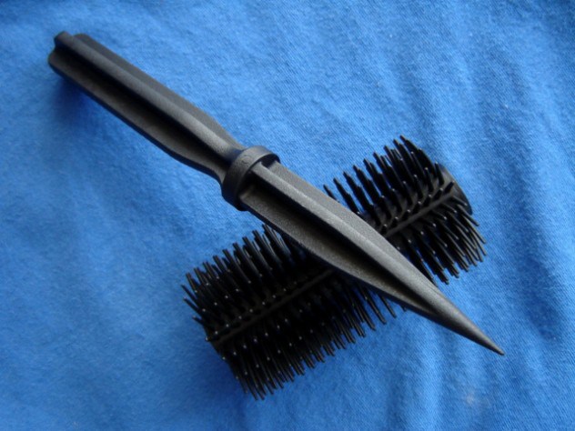 A hairbrush dagger was confiscated at an airport in Anchorage, Alaska.