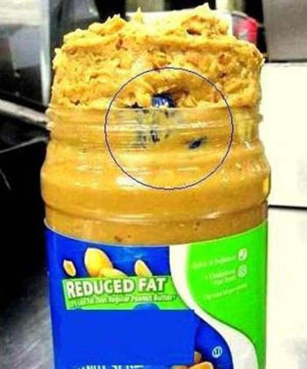 A girl tried to smuggle weed onto her plane in a jar of peanut butter.