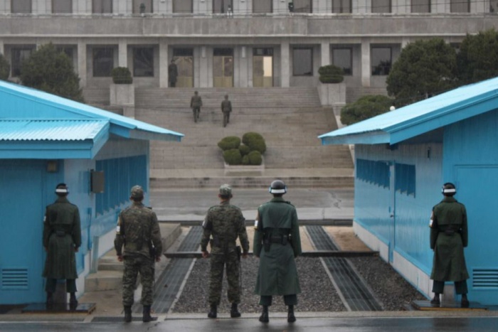 North Korea and South Korea