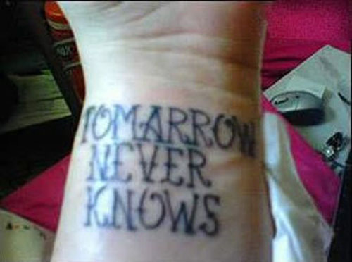 Worst Tattoo Misspellings