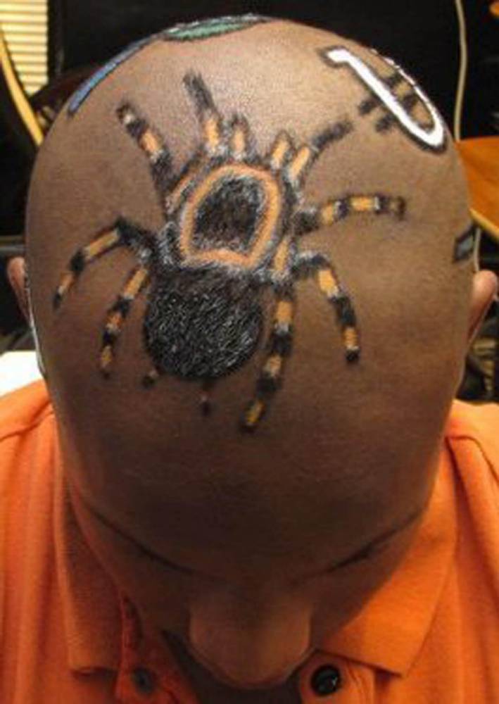 Crazy Designs Shaved Into People's Heads