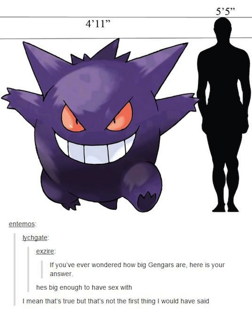 pokemon gengar vector - 5'5" 4'11" entemos lychgate exzire If you've ever wondered how big Gengars are, here is your answer. hes big enough to have sex with I mean that's true but that's not the first thing I would have said
