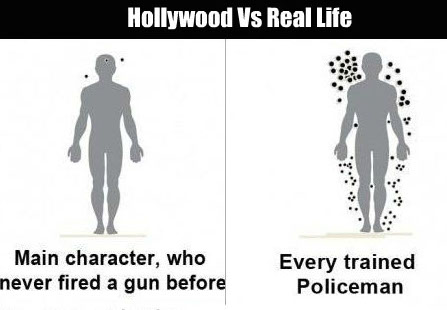 Hollywood Vs. Real Life