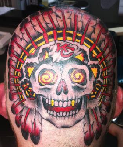 Over The Top NFL Tattoos