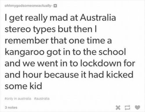 Meanwhile In Australia