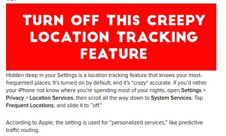 taurus anger management - Turn Off This Creepy Location Tracking Feature Hidden deep in your Settings is a location tracking feature that knows your most frequented places. It's turned on by default, and it's 'crazy accurate. If you'd rather your iPhone n
