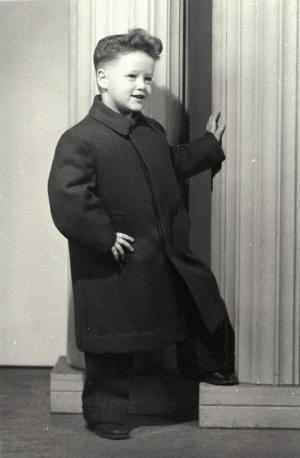 1950 a four year-old Bill Clinton.
