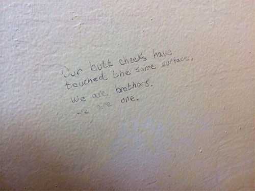 The Most Important Pieces Of Bathroom Vandalism