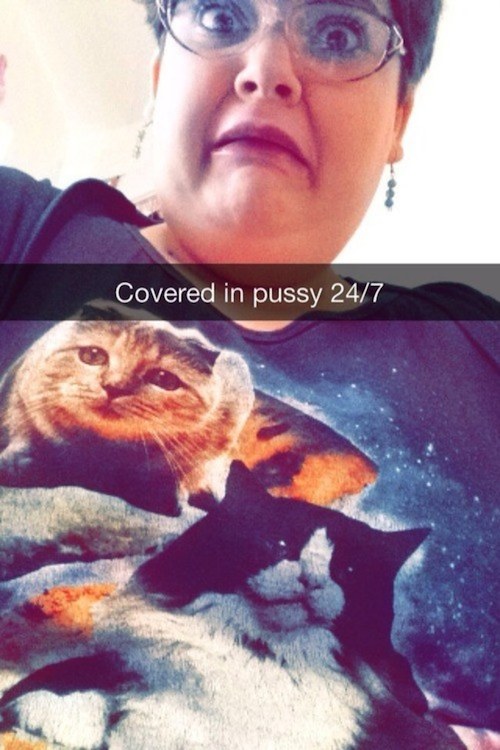 clever snapchats - Covered in pussy 247