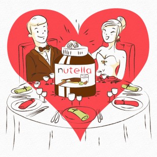 Nutella was invented in WWII when an Italian baker mixed hazelnuts into chocolate to extend the ration.