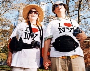 It's not illegal to go topless in New York City.