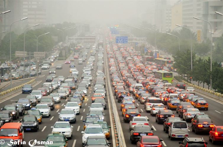 Traffic jams in Beijing cost approx. $11.3 billion
When the calculated time being wasted, gas use, and environmental damage was added up, they found that 70 billion yuan (which is around $11.3 billion) is the financial damage.