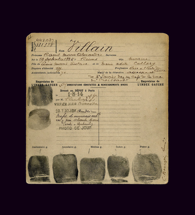Before fingerprinting technology became computerized, the police had to eyeball fingerprint comparisons.