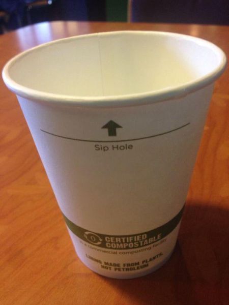 cup - Sip Hole 0 Certifie Compostas Made Fr