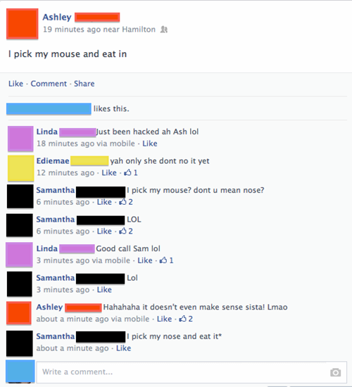 33 Disastrous Times People Forgot to Log Out of Facebook