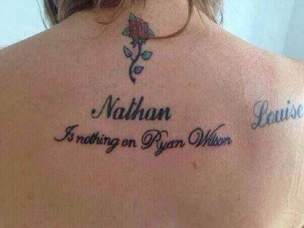 funny tattoo cover ups - Nathan Sanothing on Puan Wilson Louise