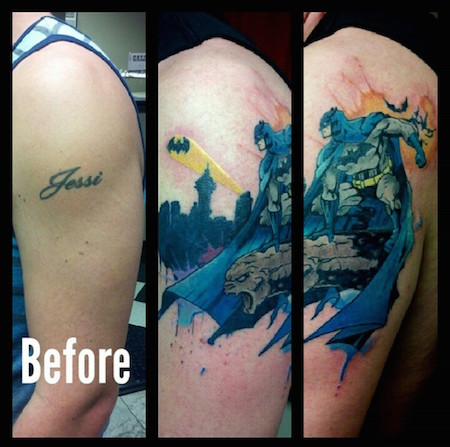 batman phantasm tattoo - Fesse Before