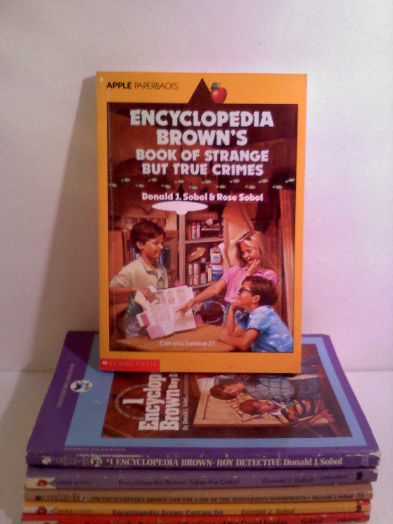 Wanting to solve a mystery case just like Encyclopedia Brown.