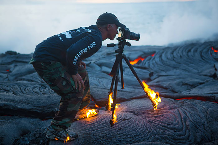 Some Photographers Will Do Anything For The Perfect Shot
