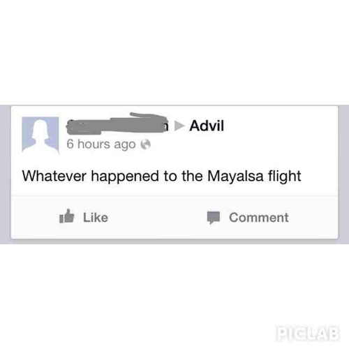 diagram - Advil 6 hours ago @ Whatever happened to the Mayalsa flight Comment Piglab