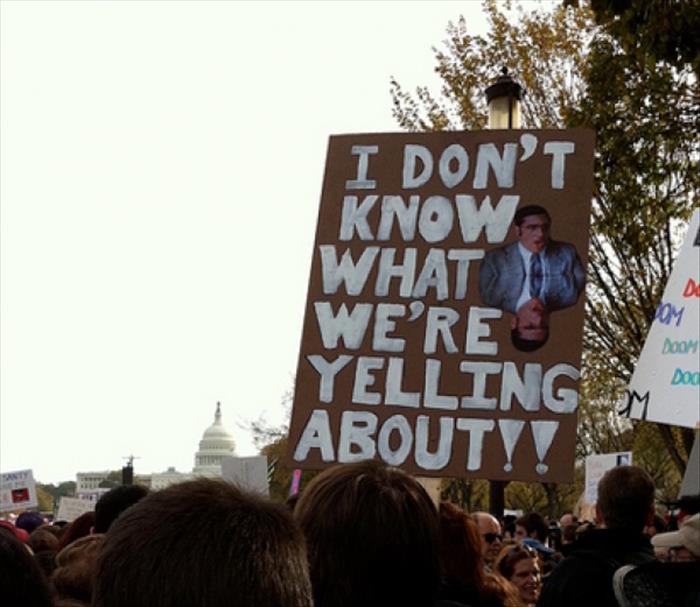 24 Of The Funniest Protest Signs You’ll See All Day