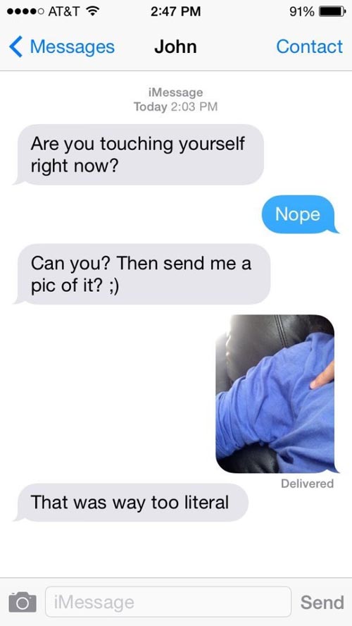 sexting fails - ....0 At&T 91%