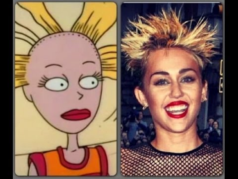 celebrities who look like cartoon characters