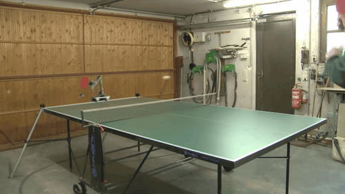 robot table tennis gif
