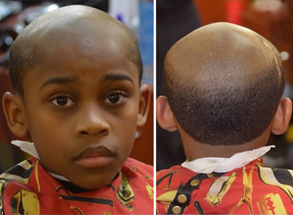 Russell Frederick, a barber from suburban Atlanta, has come up with a very ingenious form of discipline. This method was used on the barber's 12-year-old son Rushawn, whose grades “dramatically skyrocketed” after getting such a haircut. The humiliation received from teasing classmates made him more devoted to getting good grades