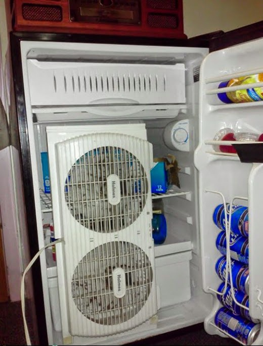 15 Hilarious Homemade Air Conditioners