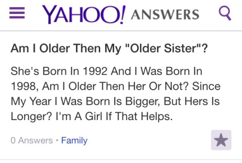17 Of The Most WTF Yahoo Answers Of All Time