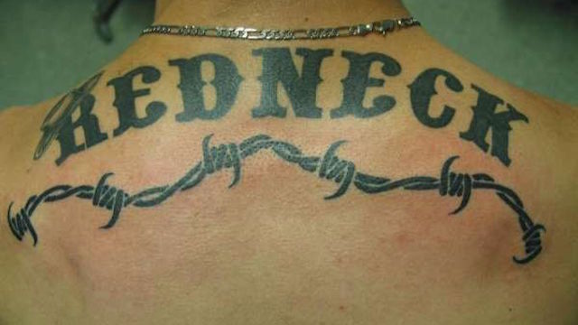 Redneck Tattoos That Go Against Class And Good Taste